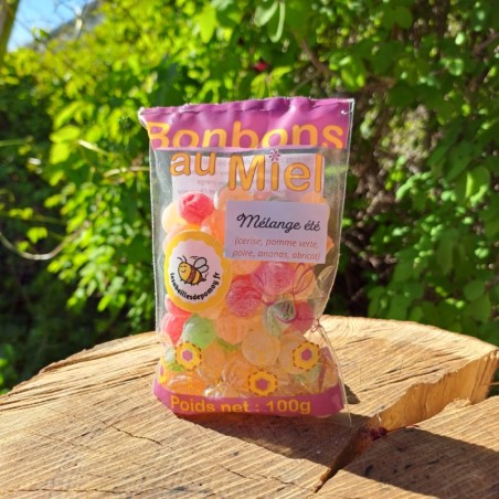 Bonbons au miel mélange été fruités