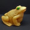 Figurine grenouille moyenne en cire d'abeille