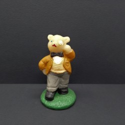 Figurine ours explorateur