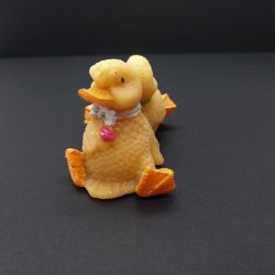 Figurine couple de canards