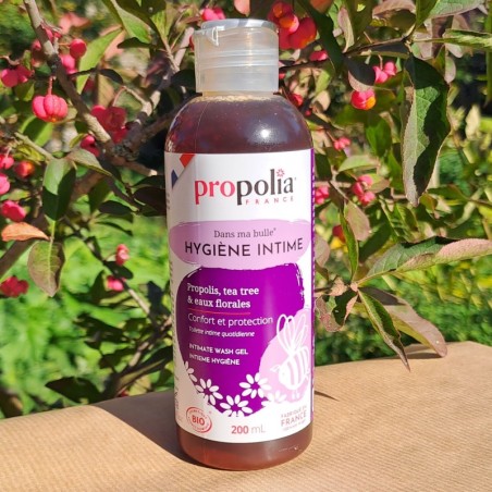 Gel d'hygiène intime certifié bio à la propolis et au tea-tree Propolia