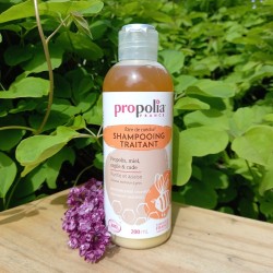 Shampooing traitant certifié bio au miel, propolis et argile Propolia