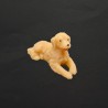 Figurine grand chien en cire d'abeille