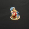 Figurine enfant pyjama en cire d'abeille