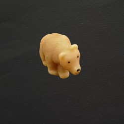 Figurine ours en cire d'abeille