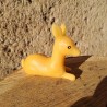 Figurine biche en cire d'abeille